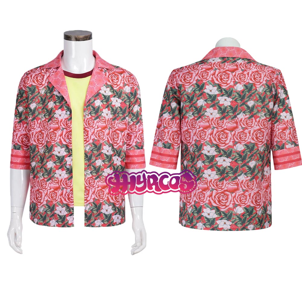 Romper Floral Print - Mondwater Daisuke Cosplay Kostuum Mondwater Cosplay