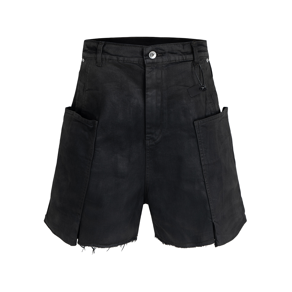 Shorts Denim Frayed - Streetwear nieuwe zomer borstel wax gecoate