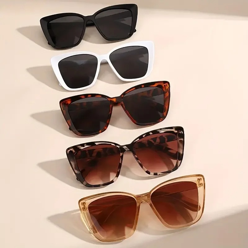 Sunglasses Cat Eye - 5 stuks vintage cat-eye zonnebrillen voor