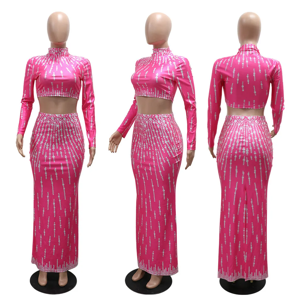 Vrouwen Set Straat Lange Mouw  - Crop Top Crochet recensie en prijs