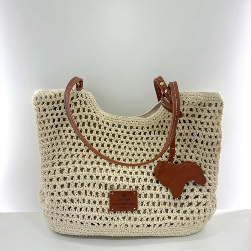 Strandgeweven draagtas voor da - Tote Bag Beach recensie en prijs