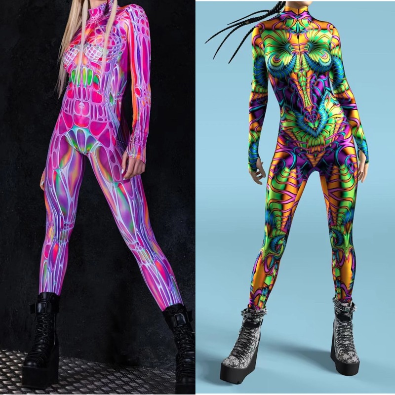 2026 Dames Cosplay Mode Lange  - Romper Floral Print recensie en prijs