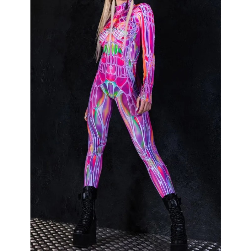2026 Dames Cosplay Mode Lange  - Romper Floral Print recensie en prijs