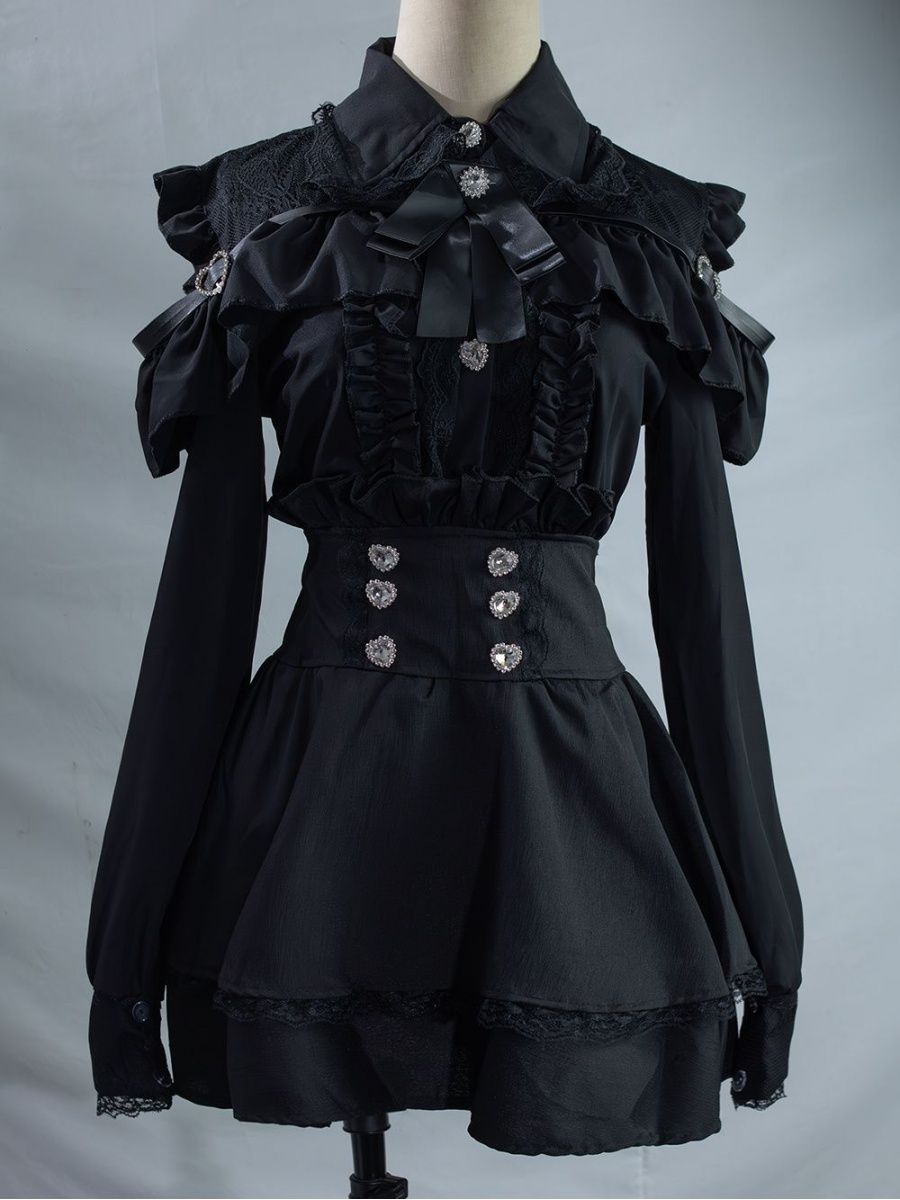 Subcultuur JK Uniform 2-delige - Blouse Off Shoulder recensie en prijs