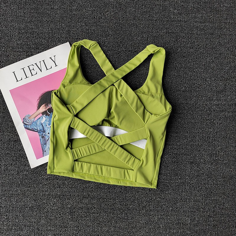 Sportbeha voor dames, push-up, - Bralette Triangle Set recensie en prijs