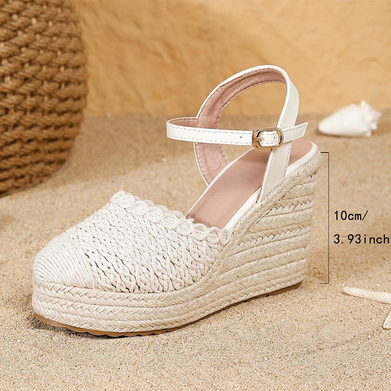 10 cm Wedge Sandalen Vrouwen E - Wedge Espadrille Women recensie en prijs