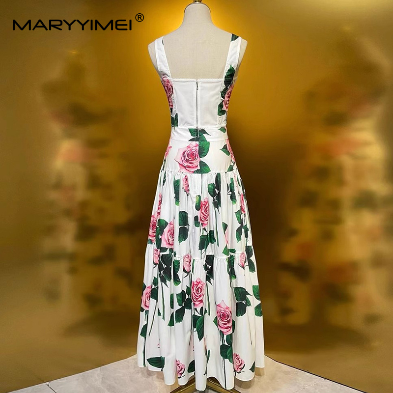 MARYYIMEI Bloemenprint Geplooi - Romper Floral Print recensie en prijs
