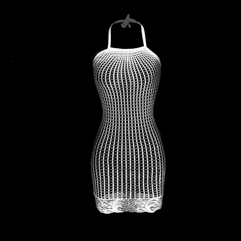 1PC Vrouwen Sexy Visnet Cover  - Cover Up Kaftan recensie en prijs